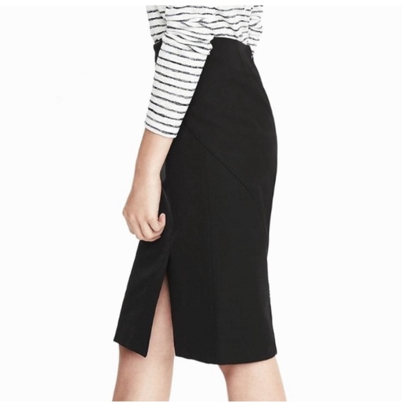 Banana Republic bistretch front slit pencil skirt - Picture 2 of 5
